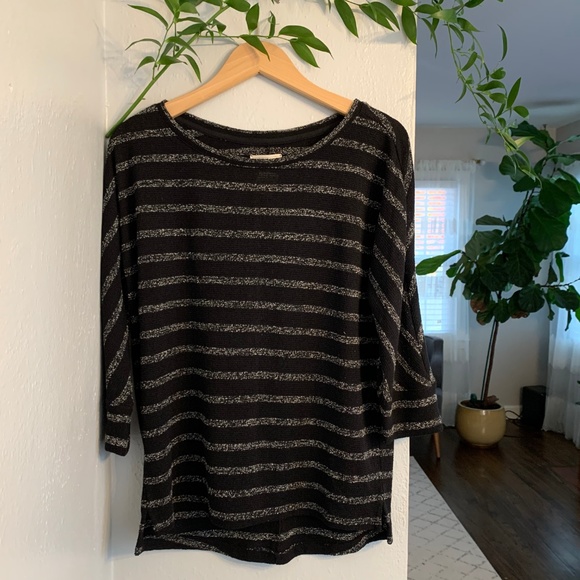 Lou & Grey Tops - Lou & Grey Striped Long Sleeve Shirt
